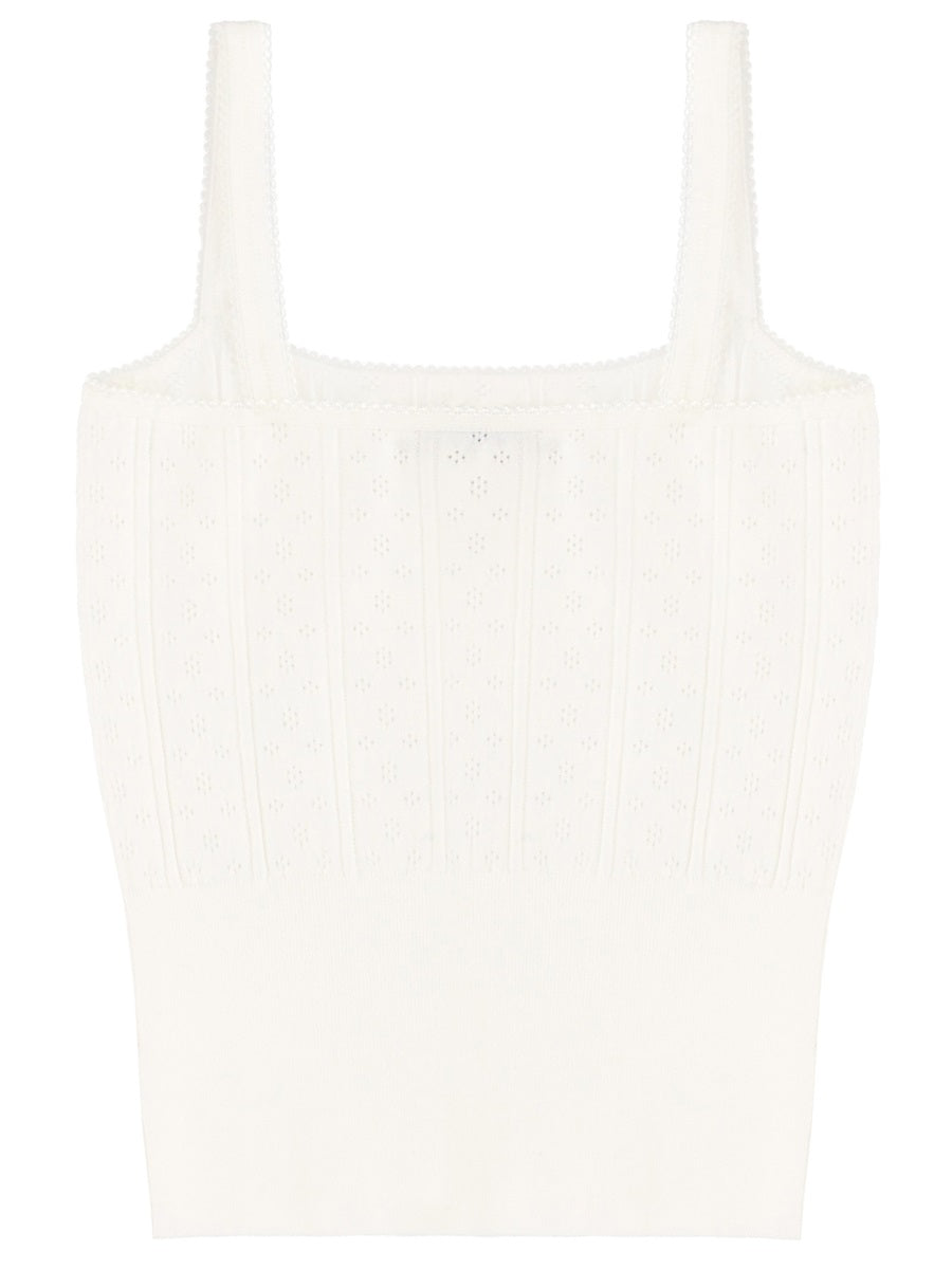 Jw Anderson Top - White | e9118e0d3fdc797cbbda4fb7f3c9e2417790f7d0