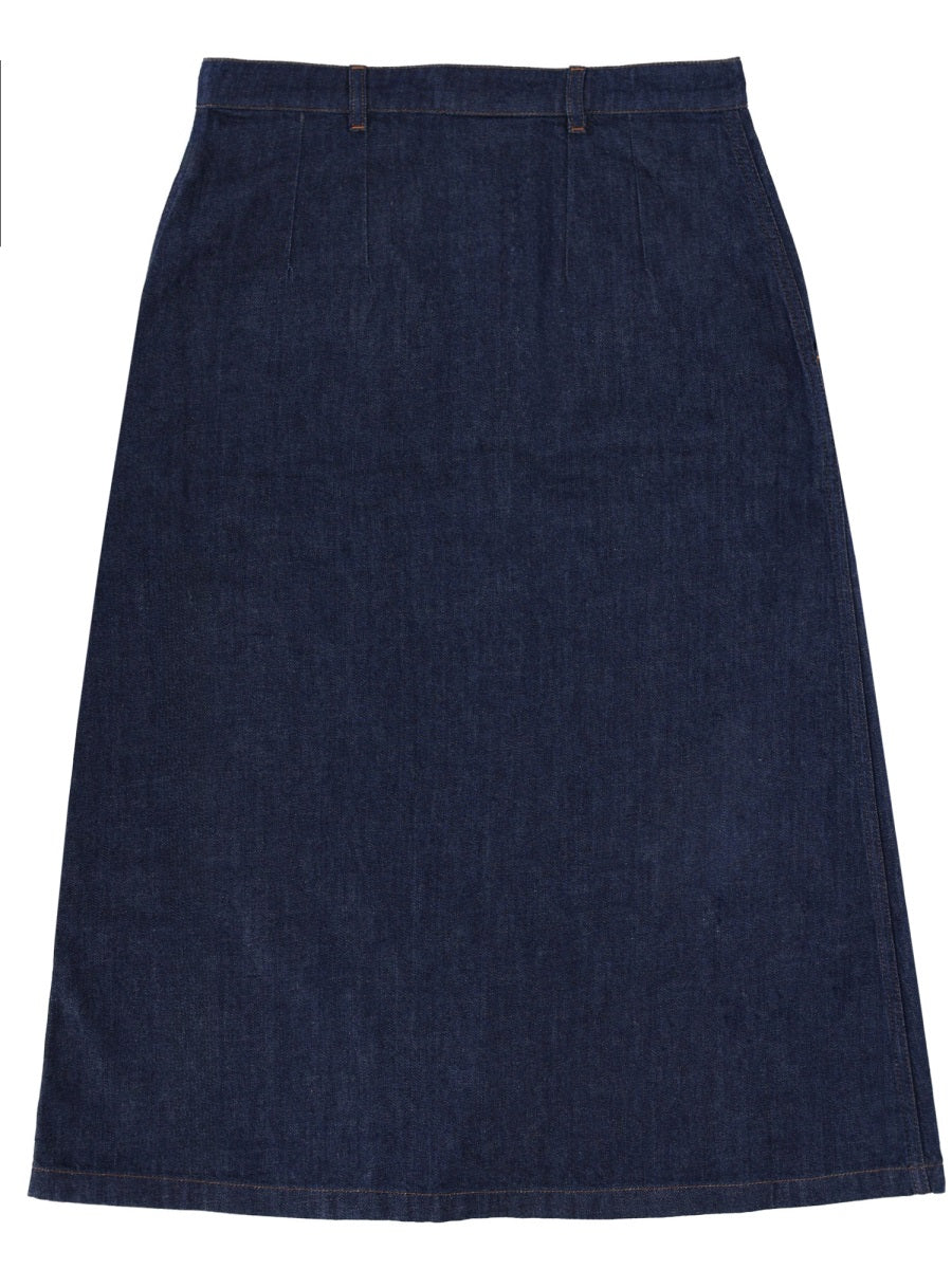 A.P.C. Gonne - Denim | b91285ce2f131c2f8176b3221f8727cb0a878f71