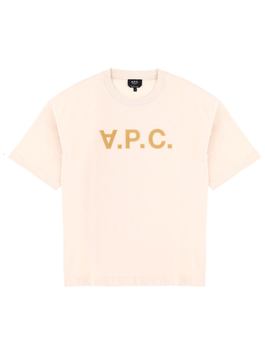 A.P.C. T shirt - Powder | dbc9a311d34a3d96206224a5a920c5d550b07e81