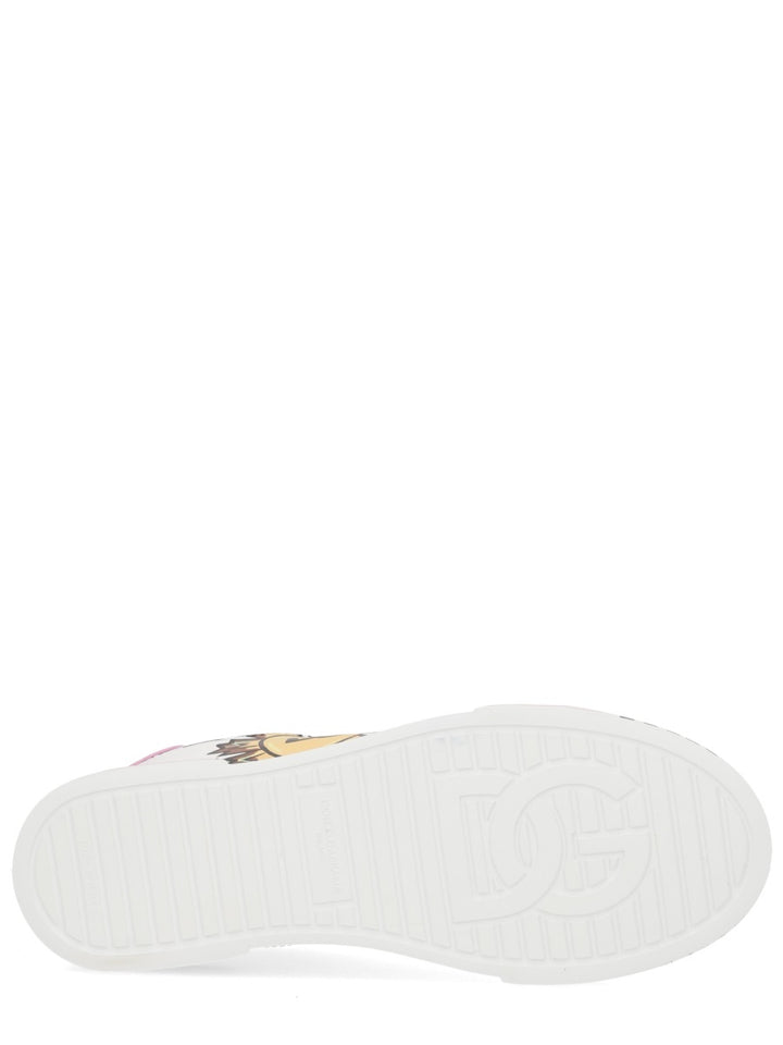 Dolce & Gabbana Sneakers - Pink | 9d2534fb8186341aa3cac20489d8744f80bf0fab
