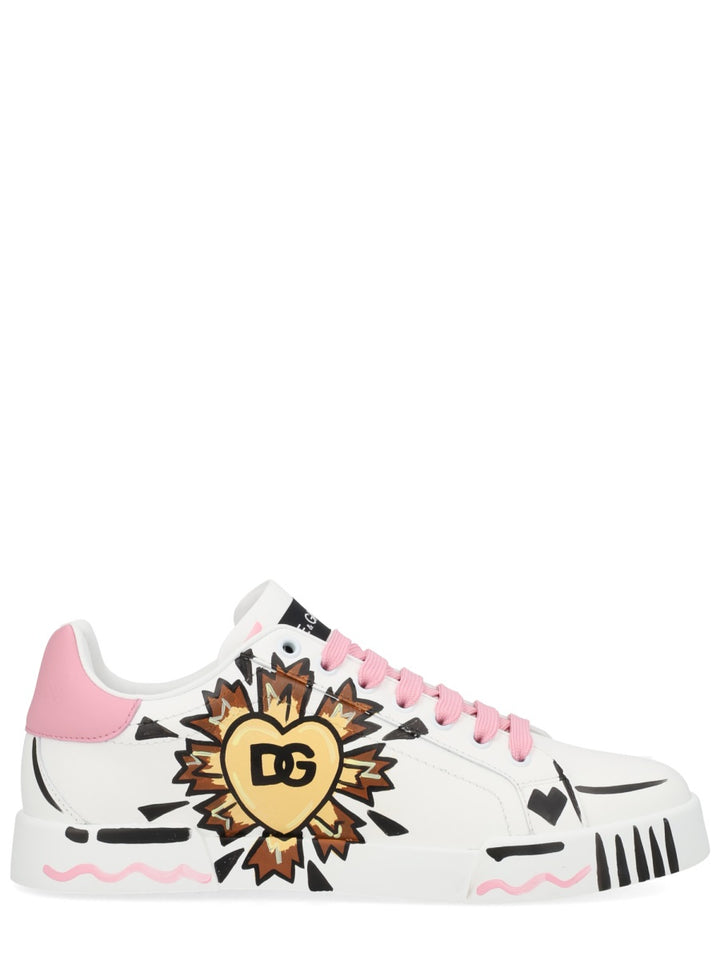 Dolce & Gabbana Sneakers - Pink | 91b58ad3c875206d9e9da98209bfa4b6201137c8