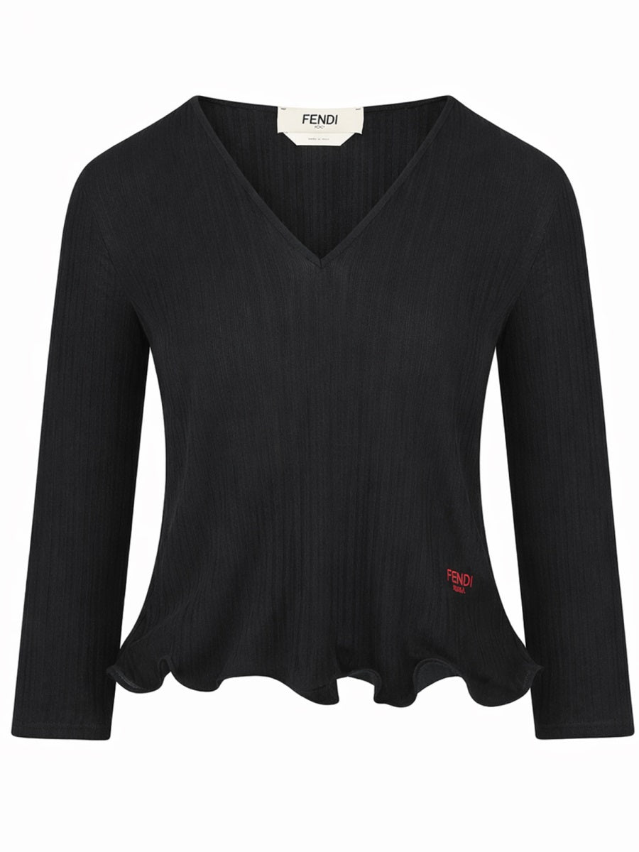 Fendi Top - Black | 72f8a4a83c9ac99b35763c46d40b7a5be1a33630