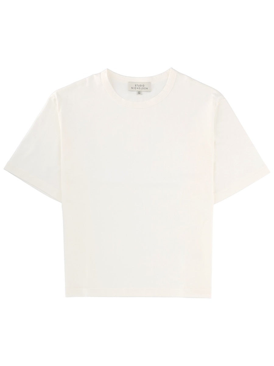 Studio Nicholson T shirt - White | 49349ad606ab22aee2e20310cca6024193c3a2f9