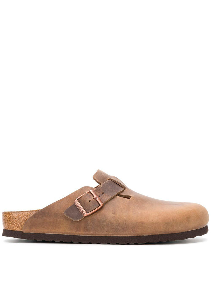 Birkenstock Mules - Marrone | d736095e5a52836e66be55e915b26341410f5636