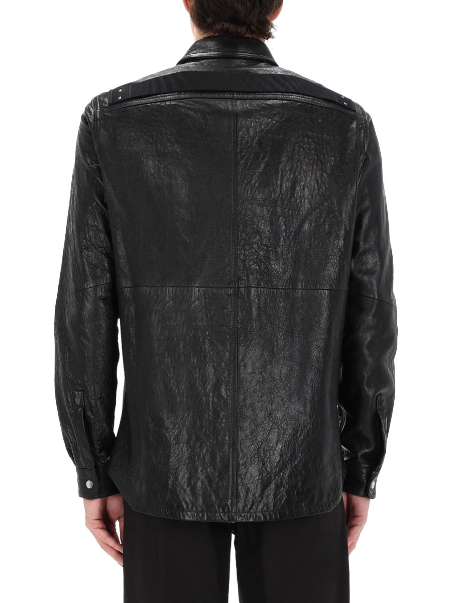 Rick Owens Capi in Pelle - Black | 3496c8dd9e4f3e3a0f6788cea7f783f117b7d593