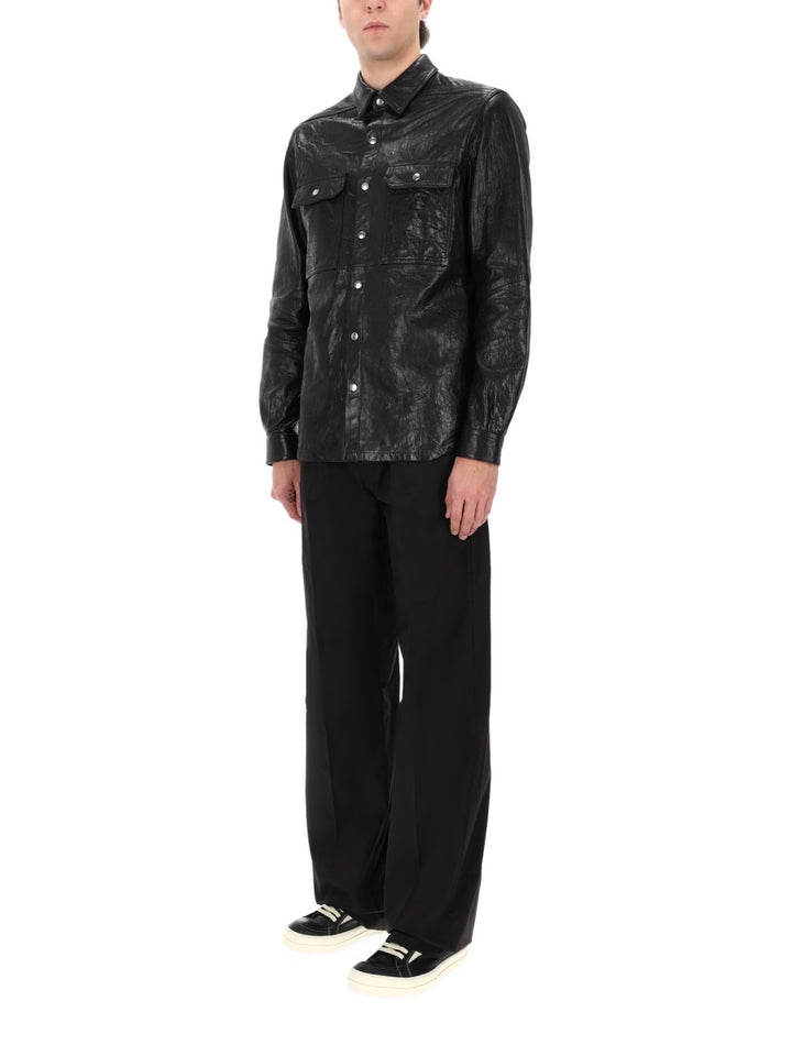 Rick Owens Capi in Pelle - Black | b3ef05b8ed742b002be8016311997ac34591a5aa