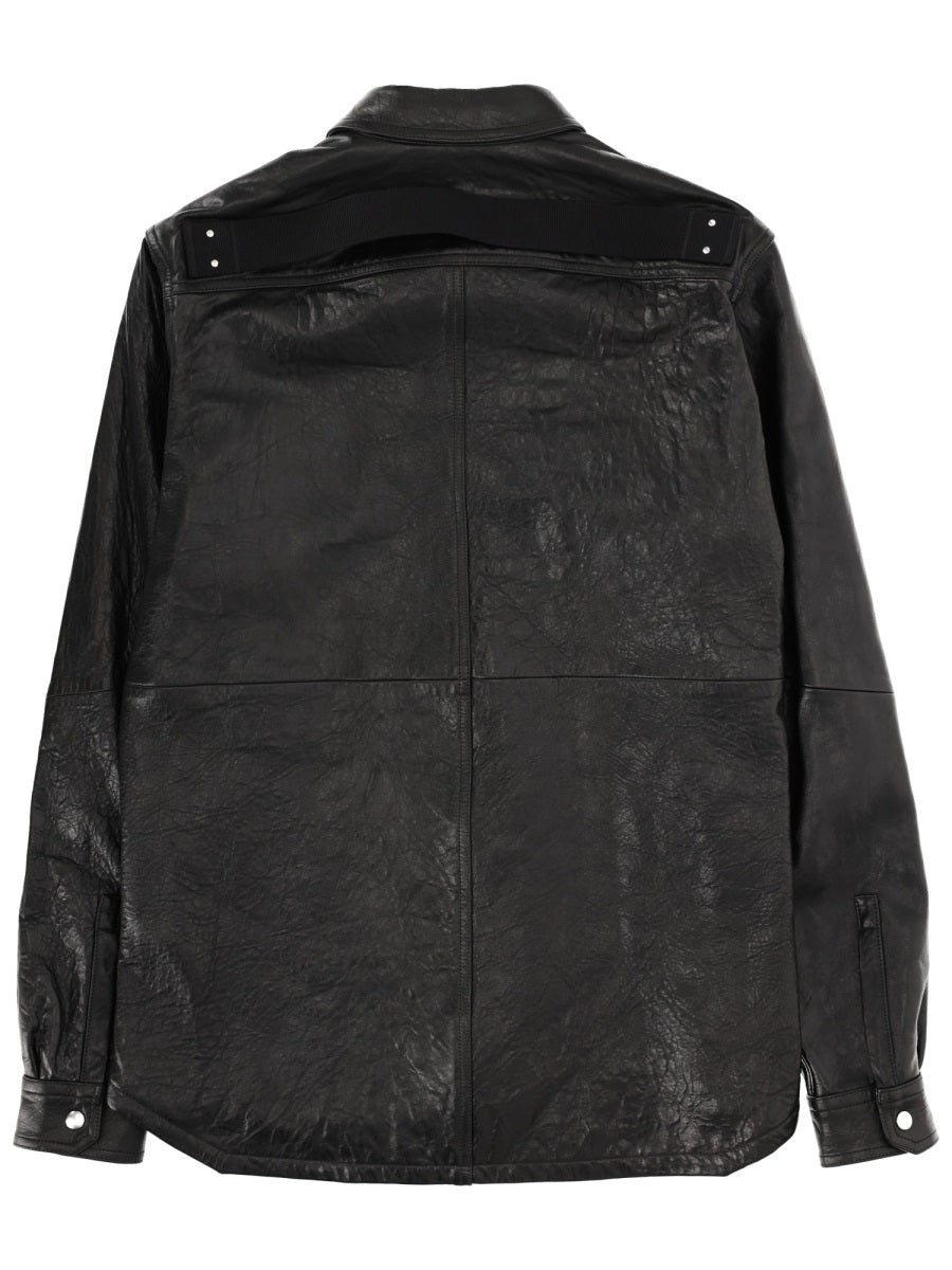 Rick Owens Capi in Pelle - Black | 9d49c8e3b9ecbbfca588d4781522c230b8687f5a