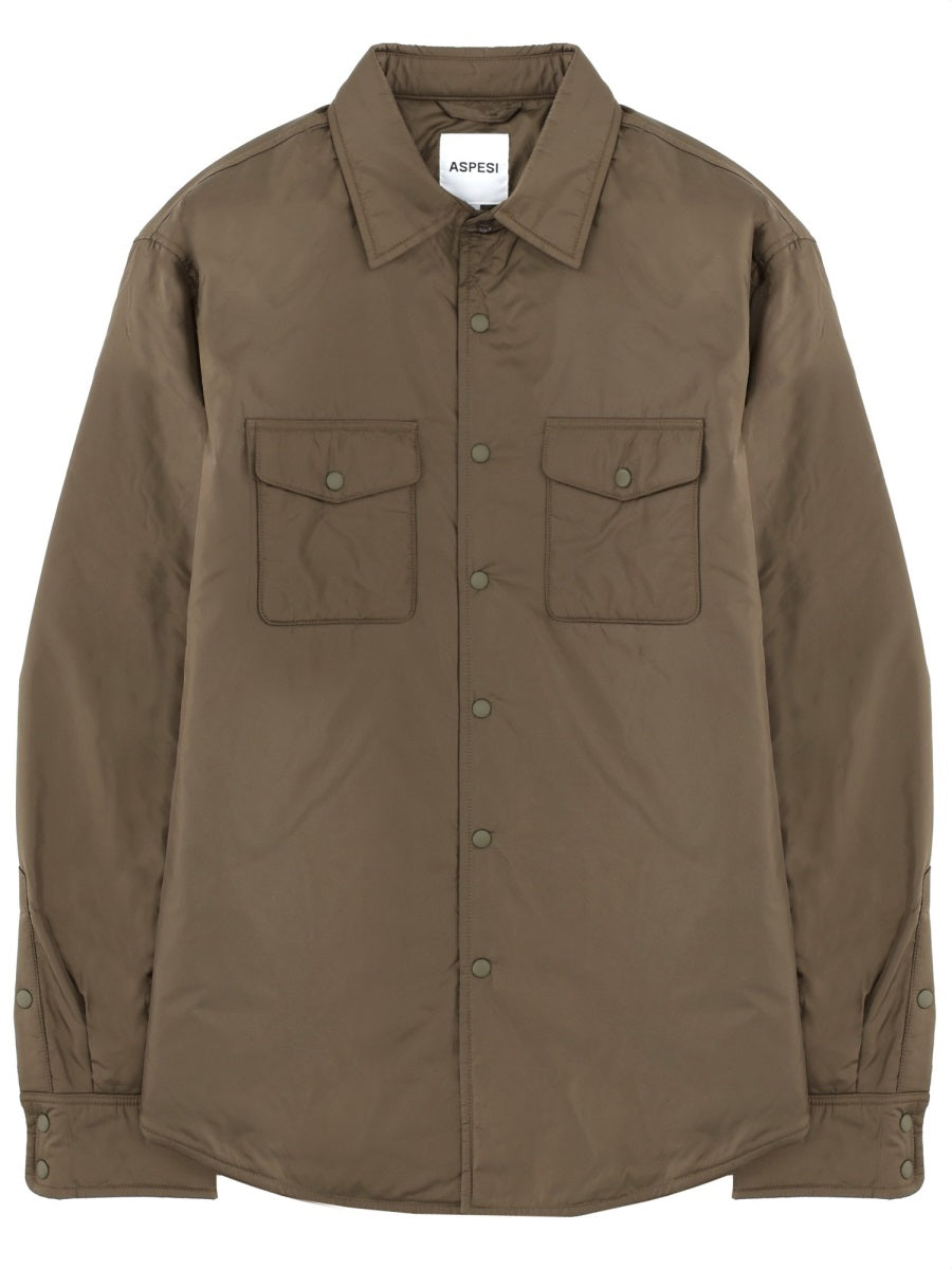 Aspesi Camicie - Military Green | 050d6b8e46f2da4671834950186f30c5c64c6243