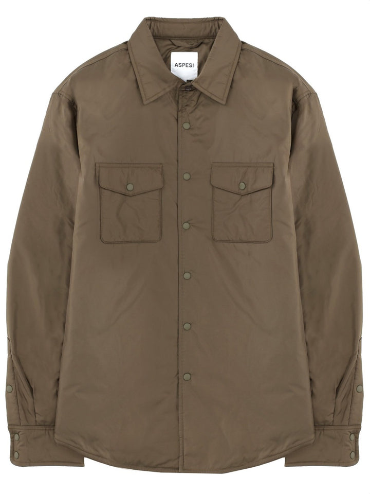 Aspesi Camicie - Military Green | 050d6b8e46f2da4671834950186f30c5c64c6243