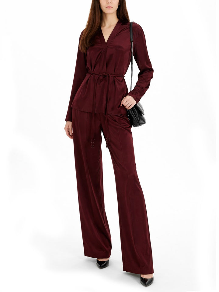 Tory Burch Pantaloni - Bordeaux | a8f9f6311eb3eb7e90d3f7a276e6f6c0f2227fce