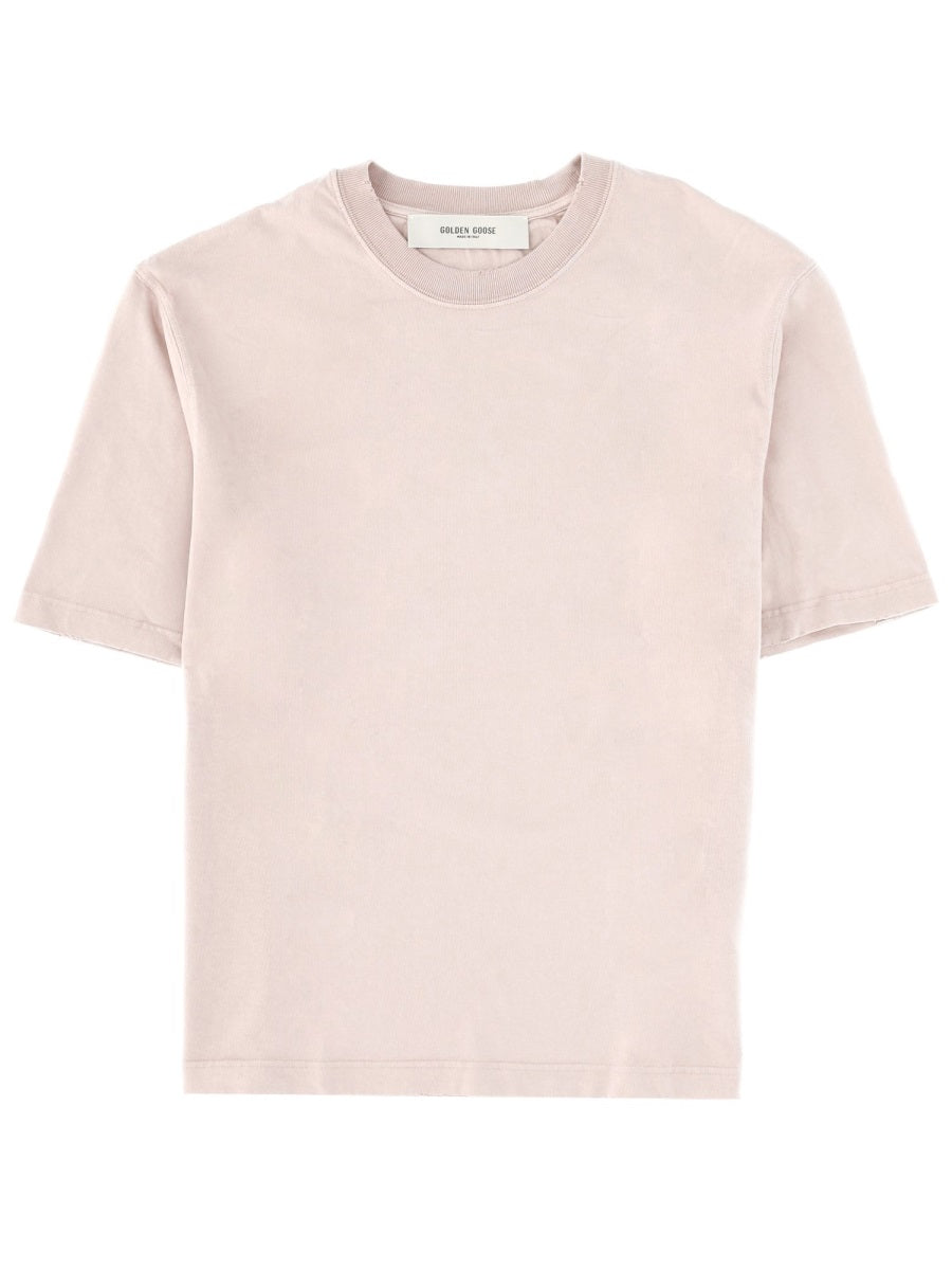 Golden Goose T shirt - Pink | 88dad67b910d2a10bd3235ff1ae9bcd59fe43a07