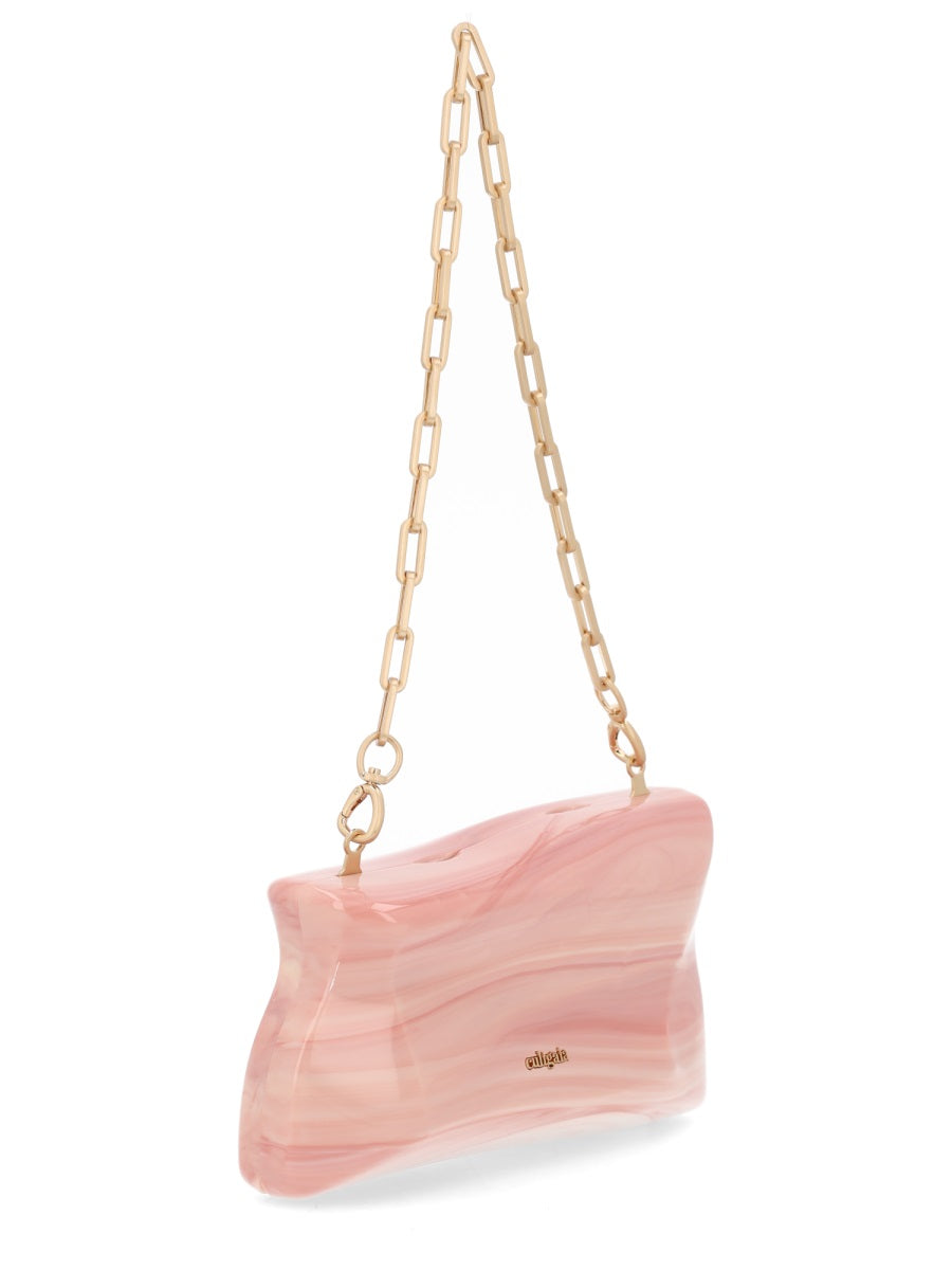 Cult Gaia Pochette - Pink | d635b5b47313d4b84e1c8f7ef29ffea37b7e6564