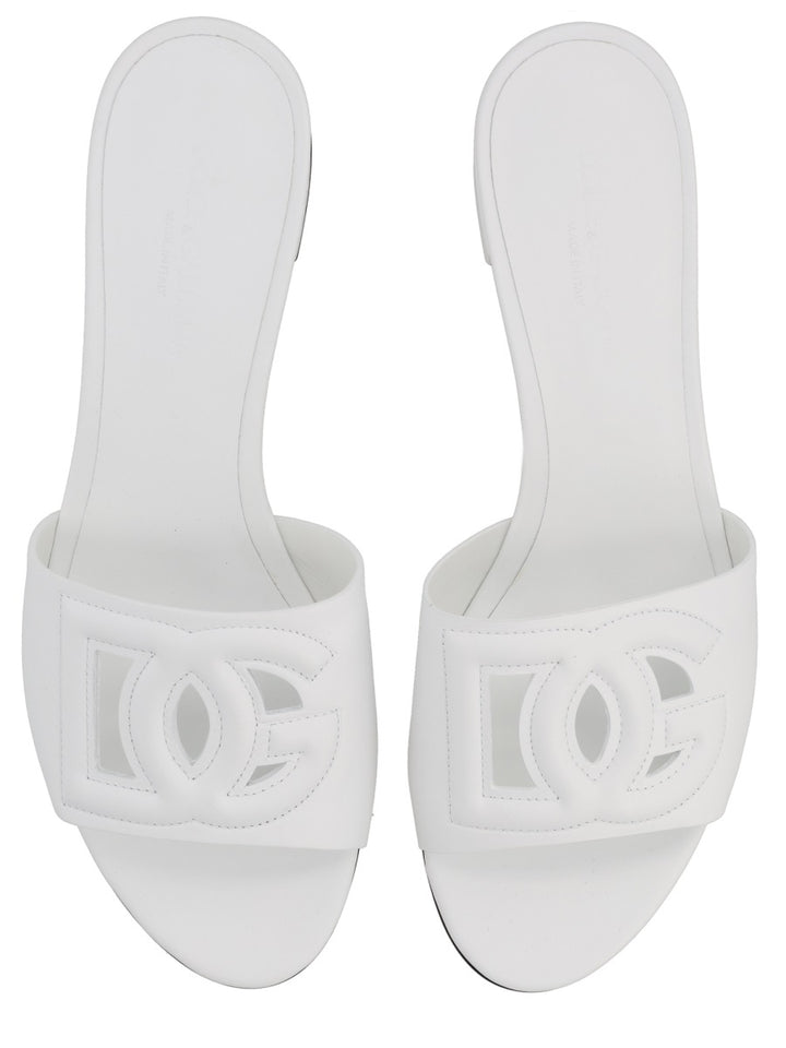 Dolce & Gabbana Sandali - White | d1777dd07f8445427e69d97f15cdd6141fdab243