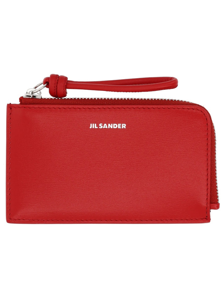 Jil Sander Portafogli e Portacarte - Red | 0a63b11248bd9435ef9ea014d3b7a1337affba3b