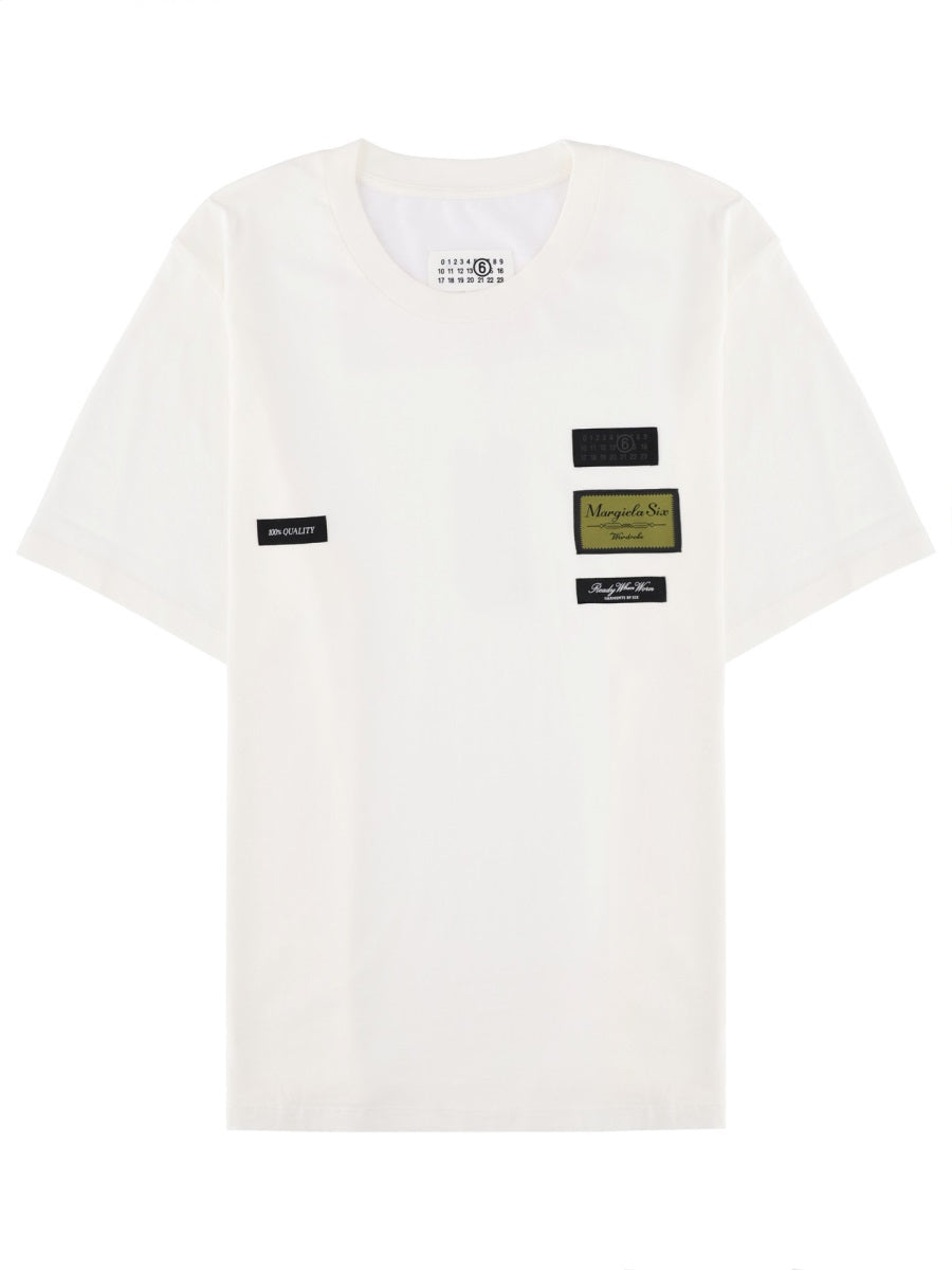 Mm6 Maison Margiela T shirt - White | 7fb7635d3f040e824da925afb6c4412d98797bfe