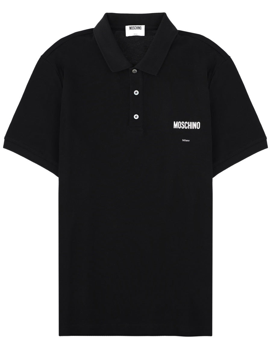 Moschino Polo - Black | 3091e27fe8616c58b83539c94e8ccbef019718fb