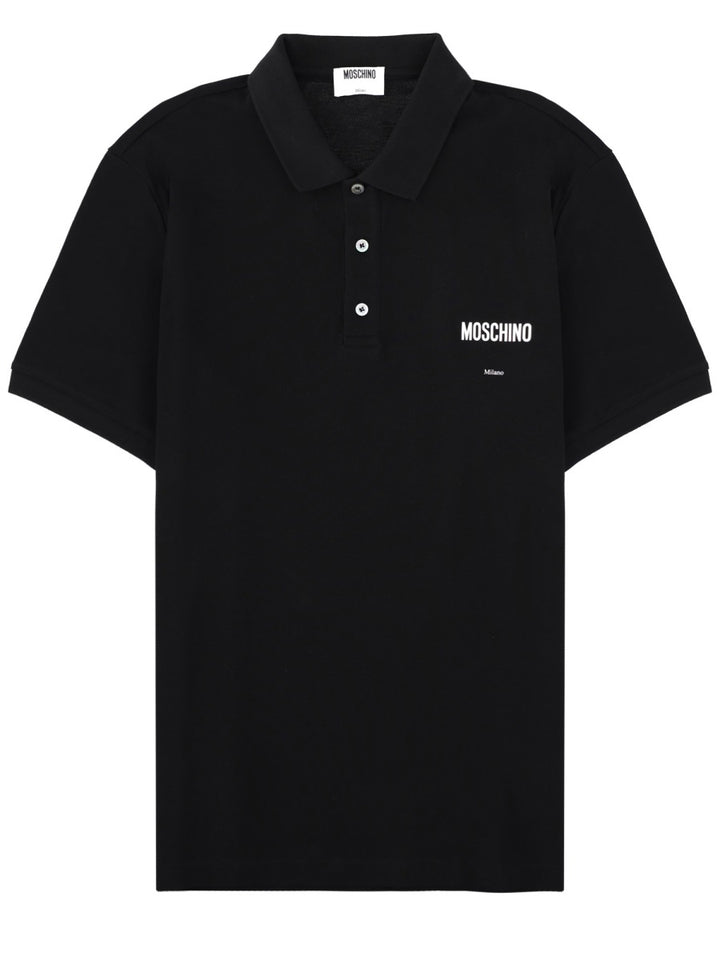 Moschino Polo - Black | 3091e27fe8616c58b83539c94e8ccbef019718fb