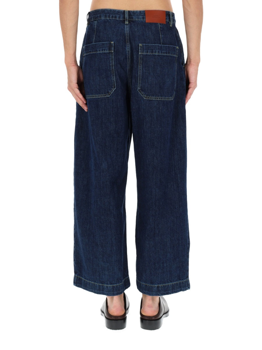 Studio Nicholson Jeans - Blue | 2460239a6ca90f5fe375c88a86a83671fcd399e9