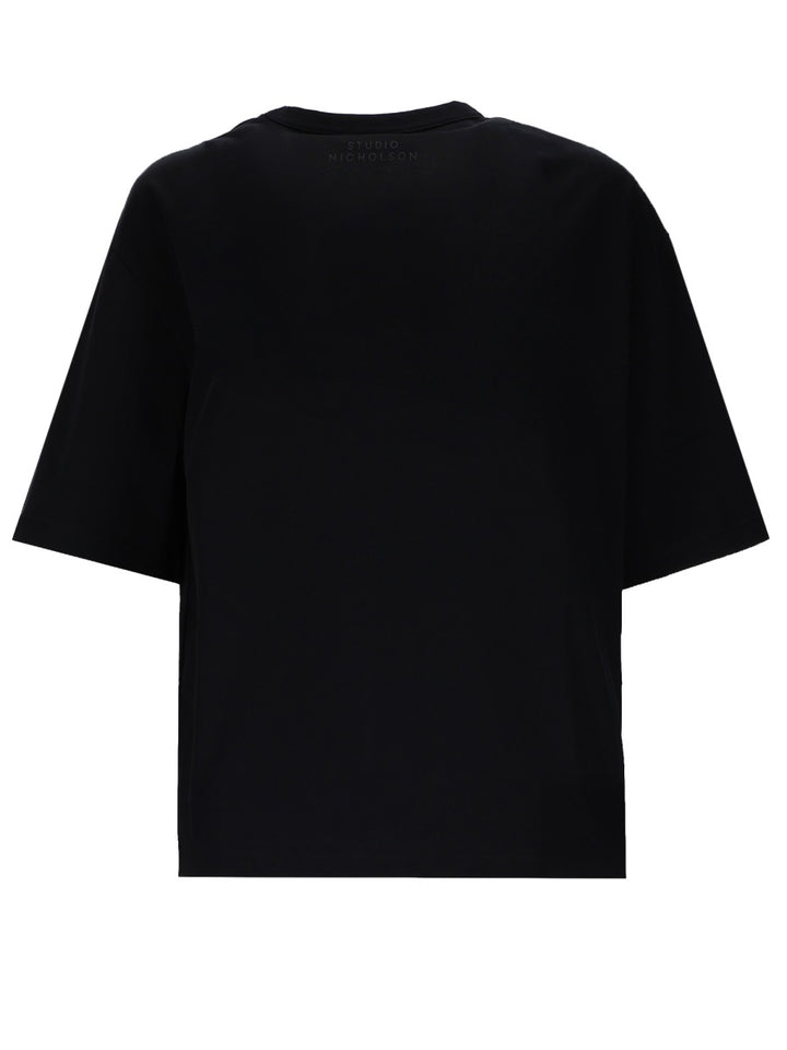 Studio Nicholson T shirt - Black | 800d68847a071be6afbd4dd7c35e3bfbbb1db7cd