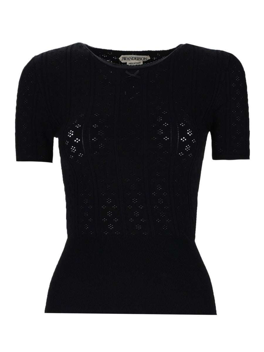 Jw Anderson T shirt - Black | 7def9dbd854259ead39ffbc03cd8f6dcd0a4f221
