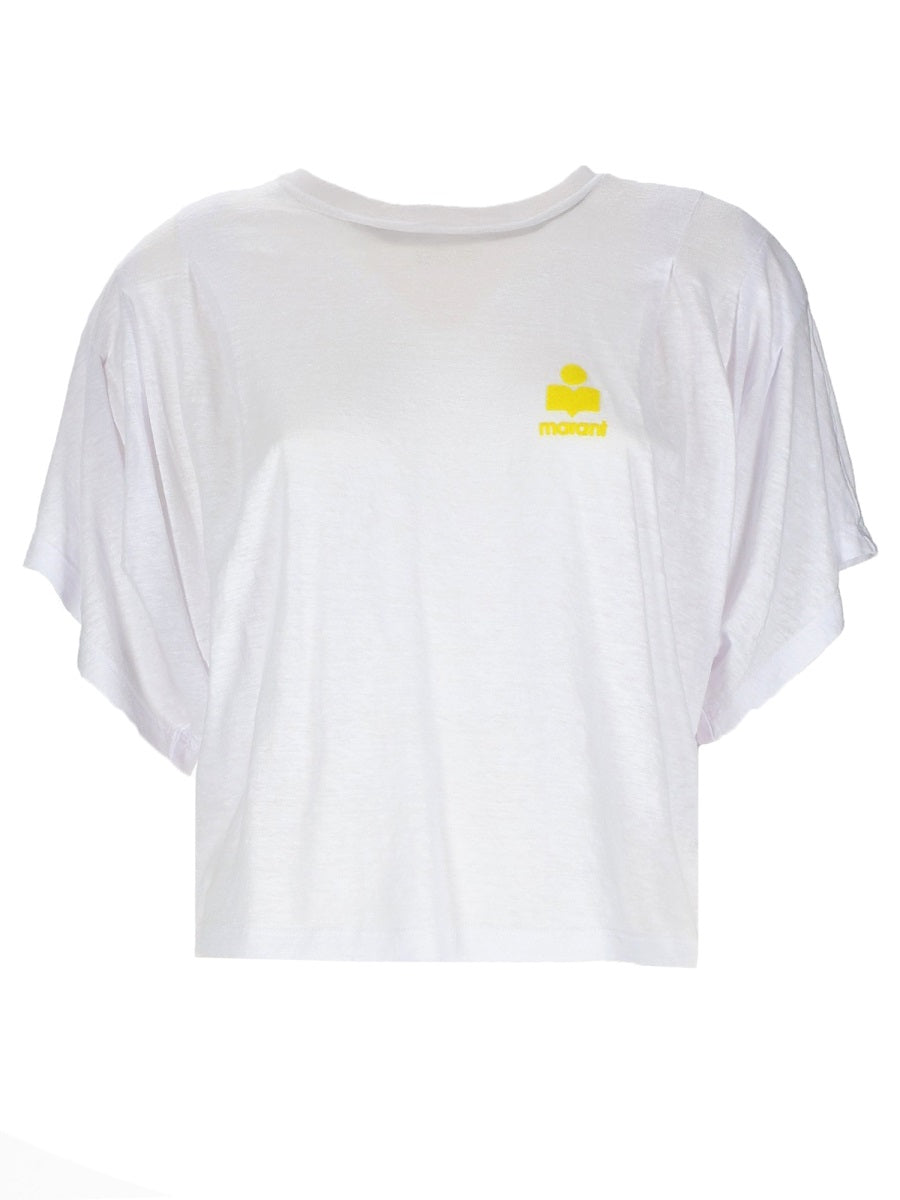 Isabel Marant Etoile T shirt - Yellow | c880aa223aaca9f6dd5bcdfd4bce71b7caa7c712