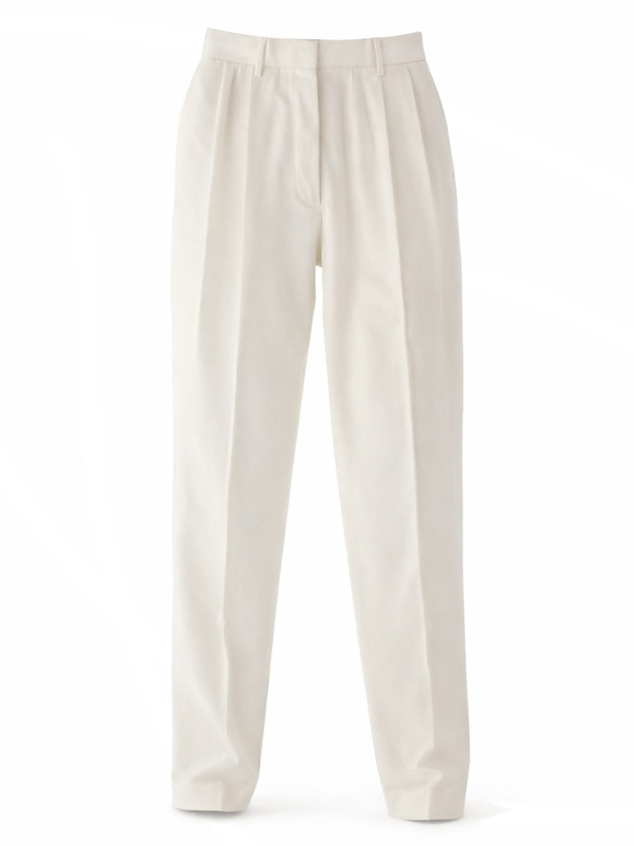 Fabiana Filippi Pantaloni - Ivory | f859be8139aa0b2a70e6c8b8886df7142127ef08