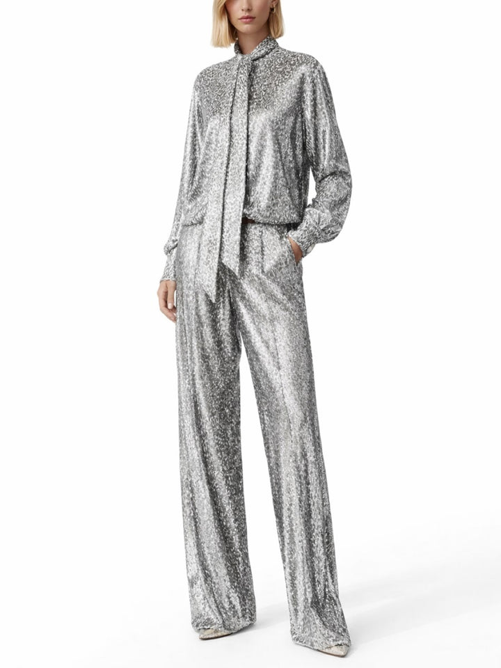 Stella Mccartney Pantaloni - Silver | 2a28fce8228156cb5ef3effda078ddb98db22101
