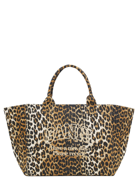 "Leopard Xxl" Tote Bag