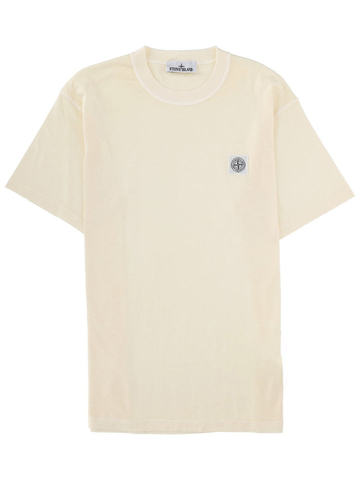 Stone Island T shirt - Ivory | 88a44835720d84a36617fda287373b3cc3d2141d
