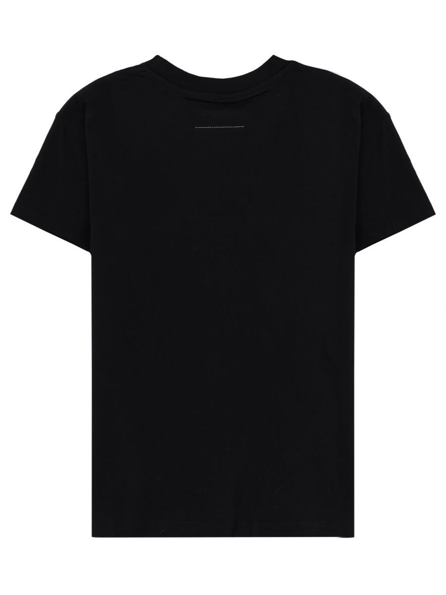 Mm6 Maison Margiela T shirt - Black | 651dcb47d13fc374089eefa3c666a6381041f748