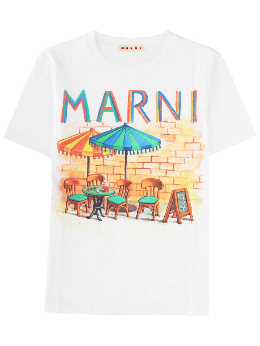 Marni T shirt - White | e812f3c304df9966196d56fec32eeeaba5403863