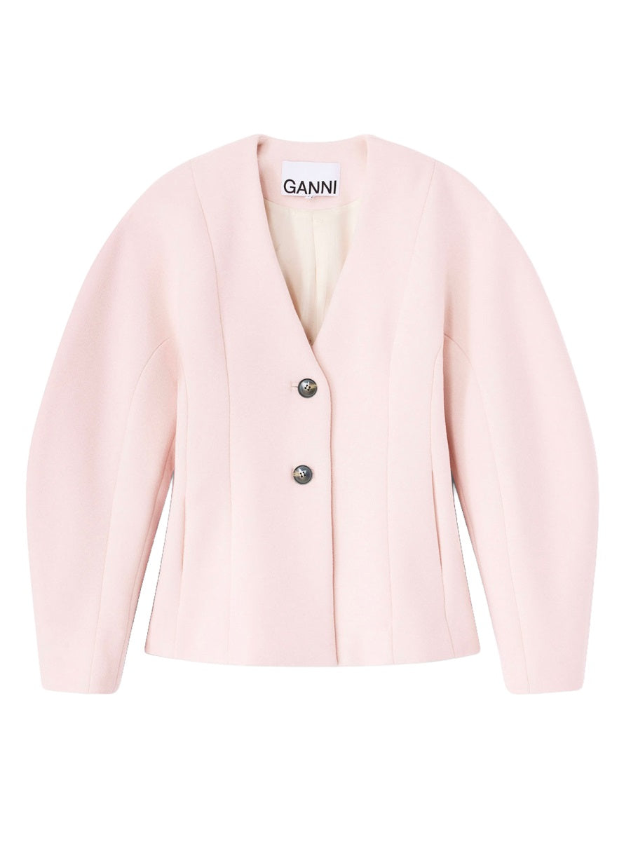 Ganni Giacche - Pink | 2942ffd5ccd628c254a41bbbf46601ad7a049072