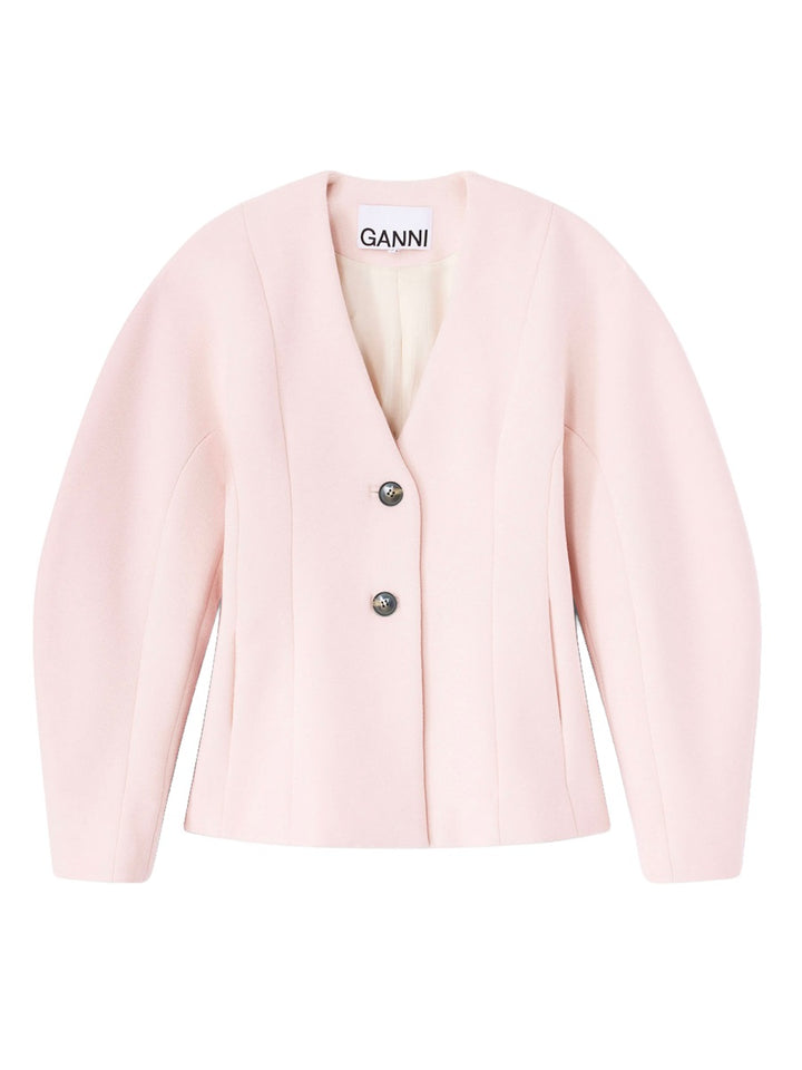 Ganni Giacche - Pink | 2942ffd5ccd628c254a41bbbf46601ad7a049072