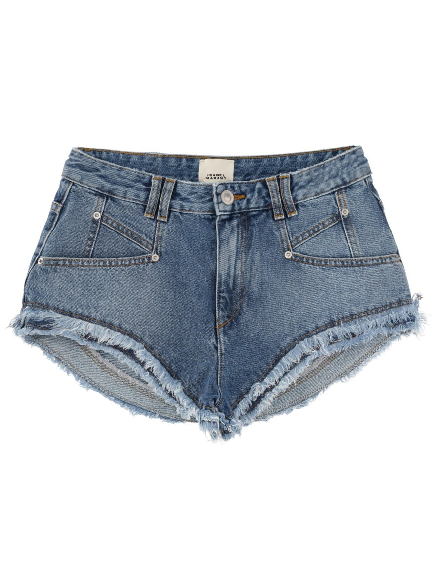Isabel Marant Shorts - Denim | 8740e0f69eef756fdf6b2706428439e313c9af76