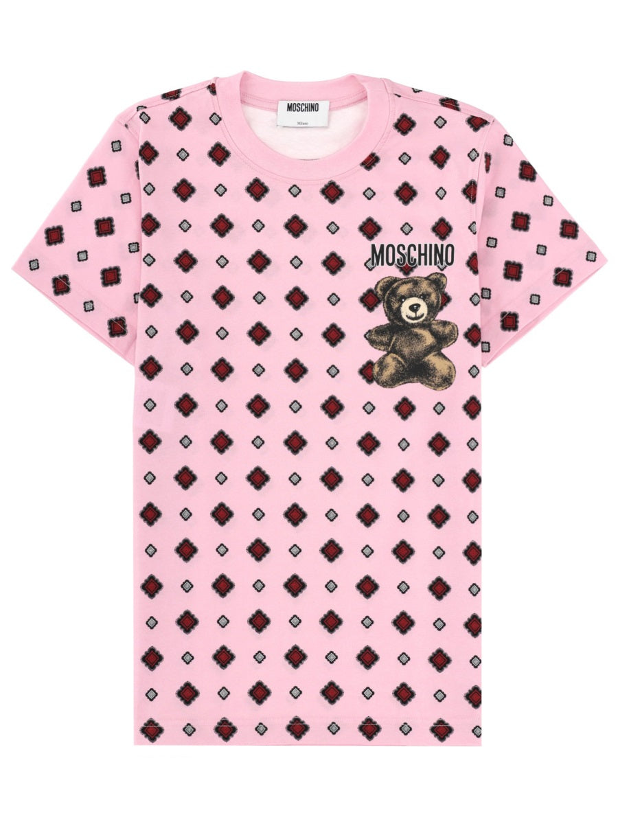 Moschino T shirt - Pink | 1ab4e6ed8b969f91e7ba762c59c86fef7b8418d4