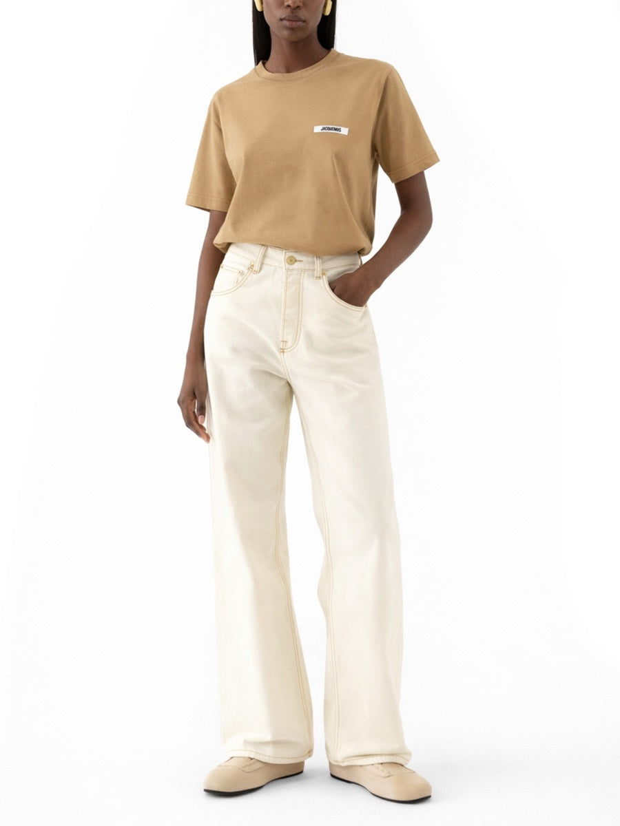 Jacquemus T shirt - Beige | 29100e7d14f4616a25c89019b4b45c6e9900d14f