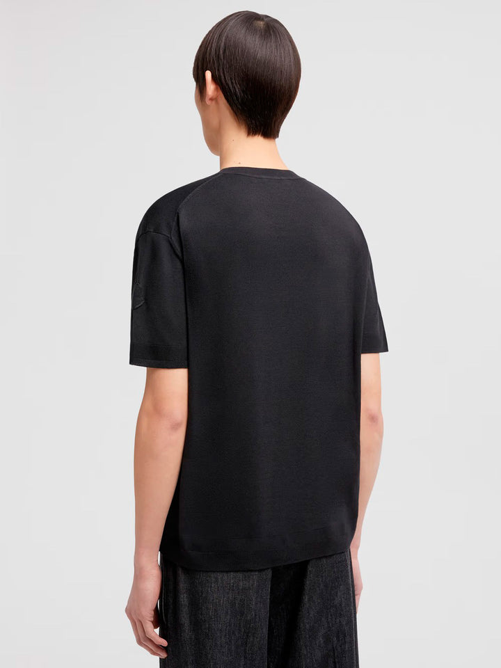 Moncler Round neck - Nero | f8b061f14db6ea9c10befcae8491680f462f3c96