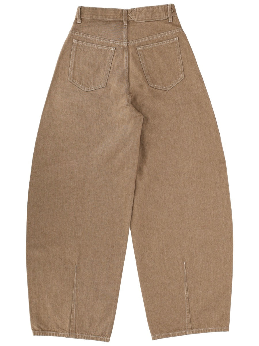 Jacquemus Jeans - Beige | 32b90c2be5d7e2f85278d77ca43152e90a850d85