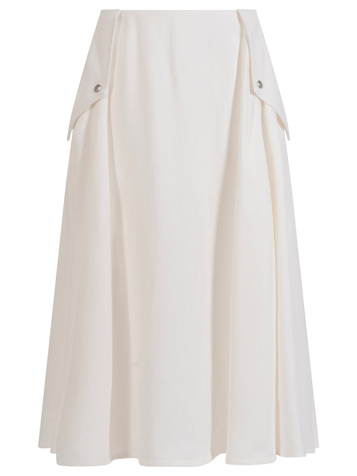 Bottega Veneta Midi skirts - Bianco | cac8f1075ad289c16be2167ded7c35f2e848359e