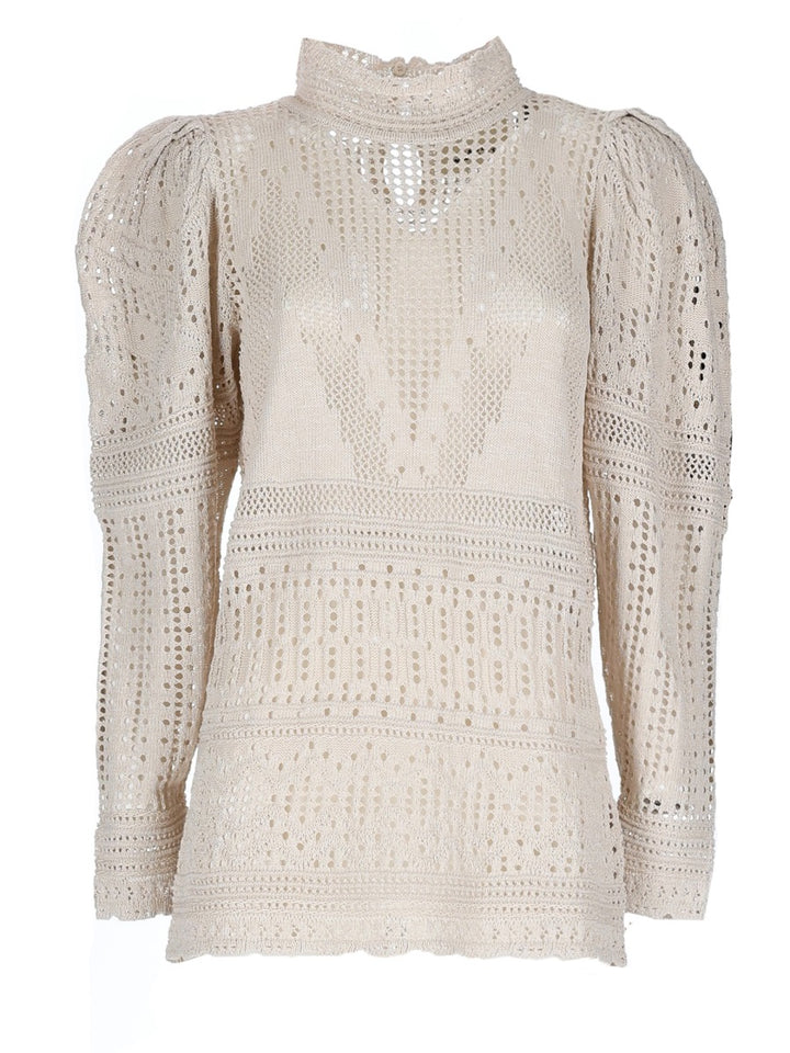 Isabel Marant Top - Ivory | 953bdf708689f79654828a34326e123ee0bb489d