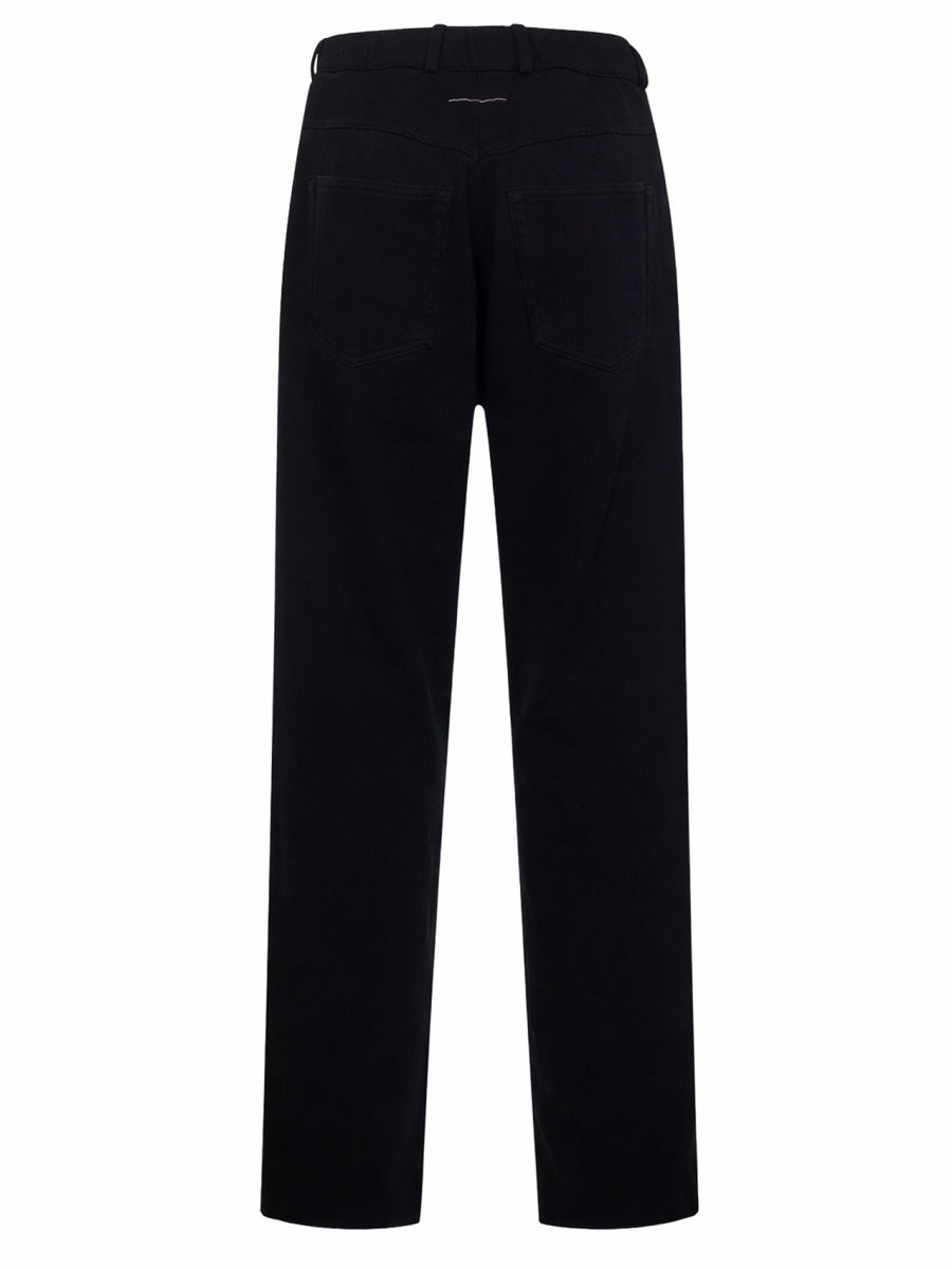 Mm6 Maison Margiela Pantaloni - Black | d87ea1f8dbd39604b2132c2b4bc3848afee49f6e