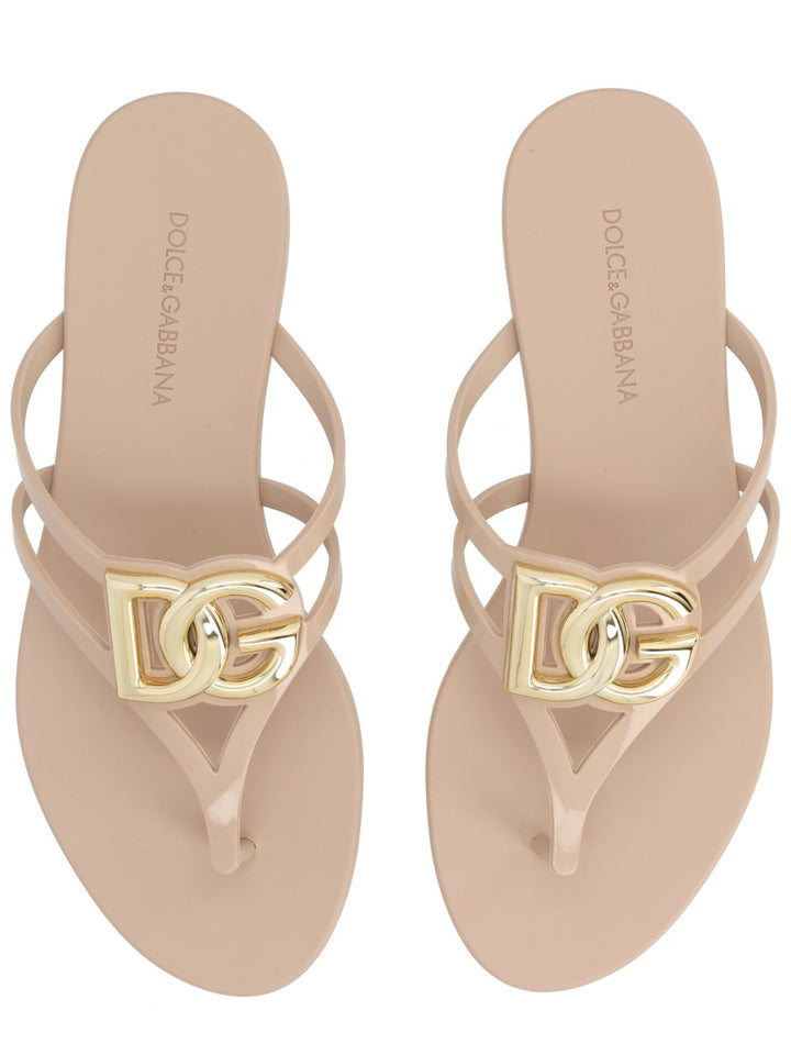 Dolce & Gabbana Sandali - Beige | 9d372aa0e325455bfc8be6034721d7484041a70f