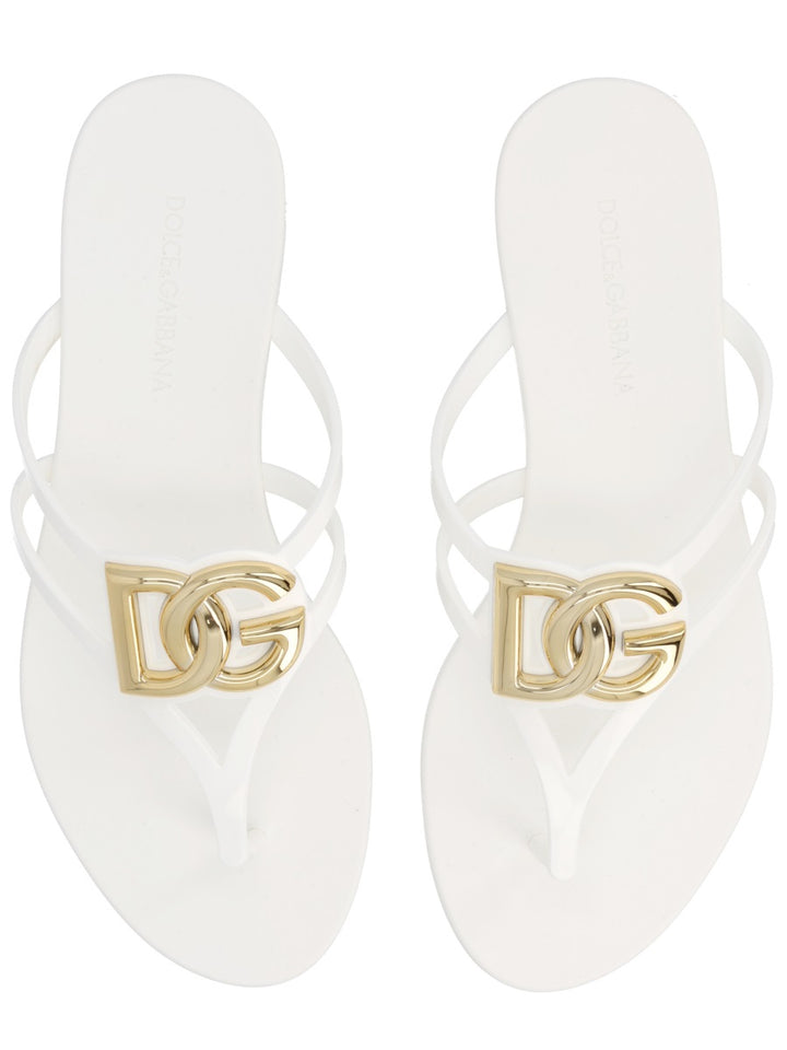 Dolce & Gabbana Sandali - White | 7a542628175a4a574570723ed7cac86d9ea4e64d