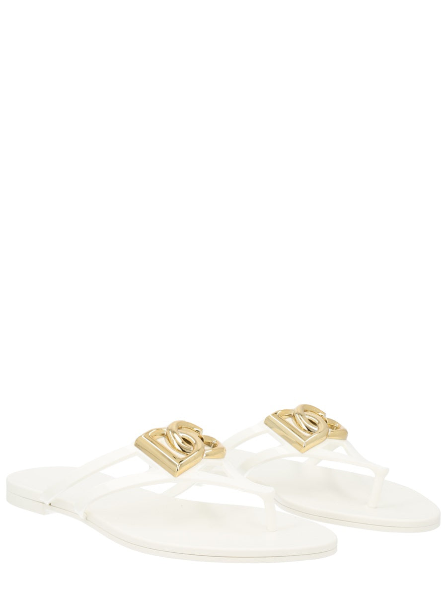 Dolce & Gabbana Sandali - White | 929f9e4f25dc3cc7f7abcd10d339a316d5d12f52