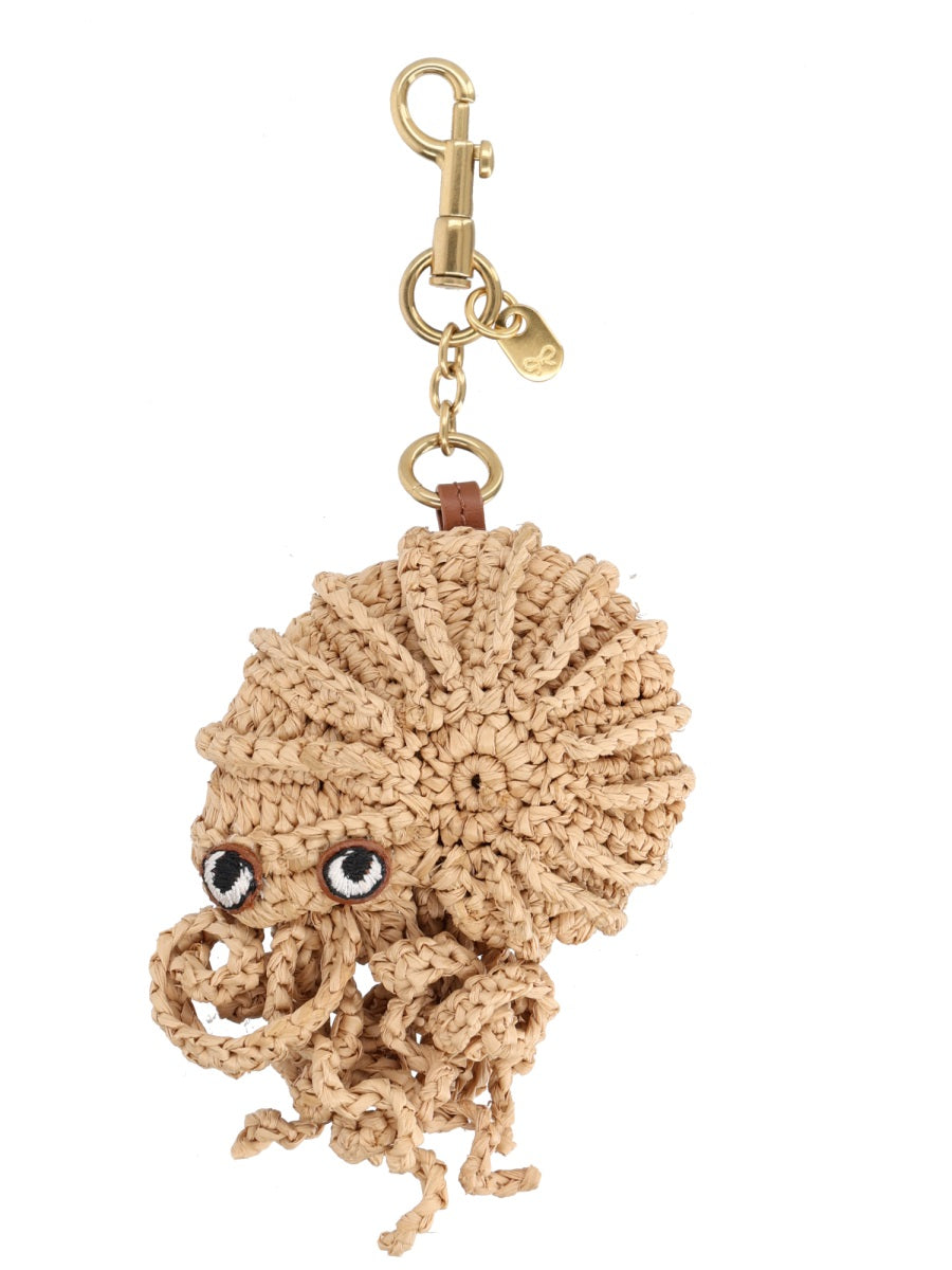 Anya Hindmarch Portachiavi - Beige | 86bee1d415f219ac4e244d3d57f8cd15e67894eb