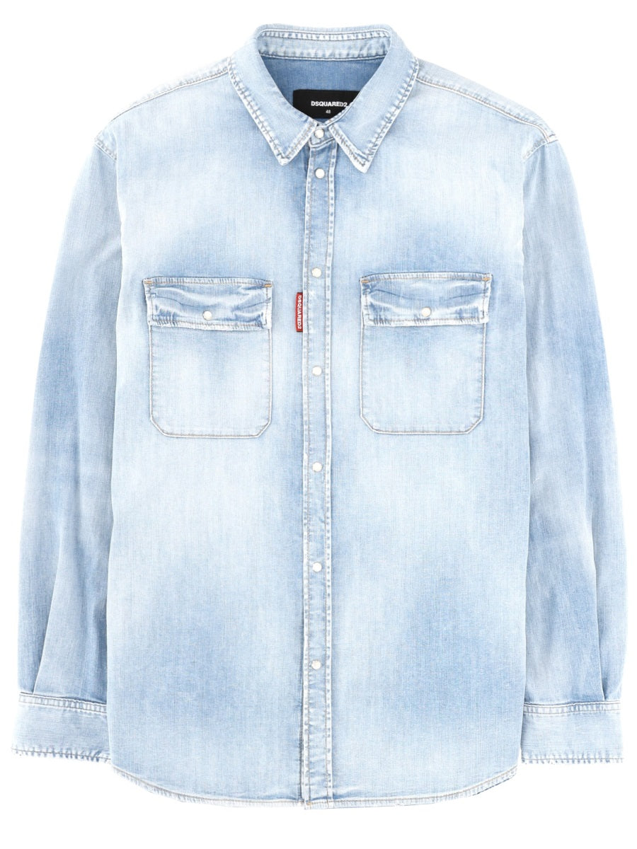 Dsquared2 Camicie - Azure | 709d30a7a87dd35d75d51b8005c7747cbc526627