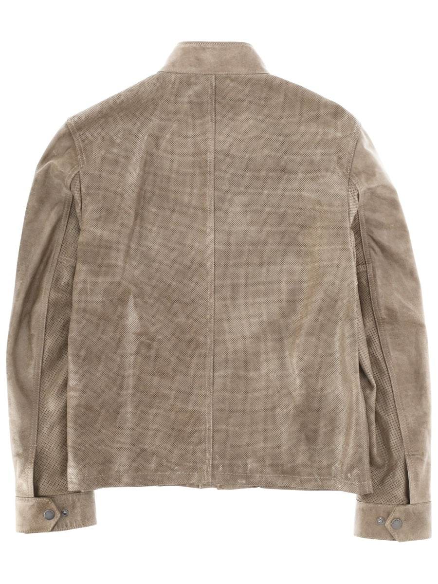 Belstaff Capi in Pelle - Beige | 358a1c331f97278e7ac71bc6641916f914f4764d