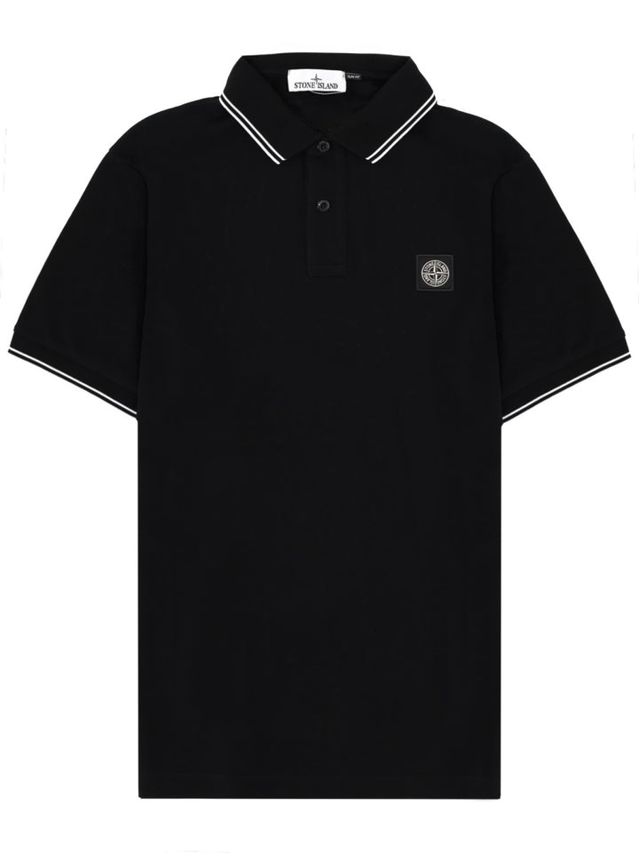 Stone Island Polo - Black | 2deb5210c2a8b5a7b3455f9fa4afe1b0bbb4f230