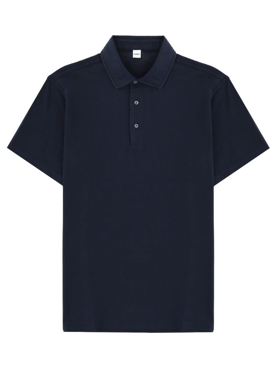 Aspesi Polo - Blue | e0d38cbcc9d570bbe6e5ea68d5d89bec24cba115