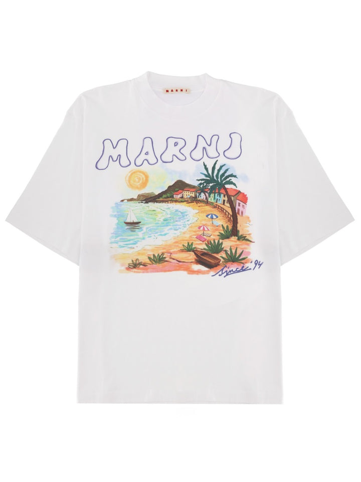 Marni T shirt - White | 5b55abd8b841729cbb2de0501d3f79c2290f2a0e